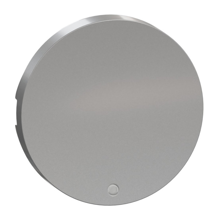 Schneider - Enjoliveur pour commande lumineuse Odace - Aluminium - Livré sans LED - Réf : S530297