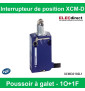 Schneider - Interrupteur de position XCM-D - Poussoir à galet - 1O+1F - Câble 1 mètres - Réf : XCMD2102L1