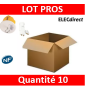 Legrand Batibox - Kit point de centre DCL+ Douille/Fiche SIB - 089337x10+11127x10