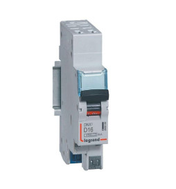 Legrand - Disjoncteur AUTO courbe D 16A DNX3 - Ph+N - 1M - Réf : 406809
