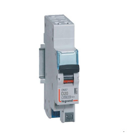 Legrand - Disjoncteur AUTO courbe D 20A DNX3 - Ph+N - 1M - Réf : 406810