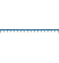 Hager - Peigne d'alimentation 18 Modules Universel Neutre - KB163NG