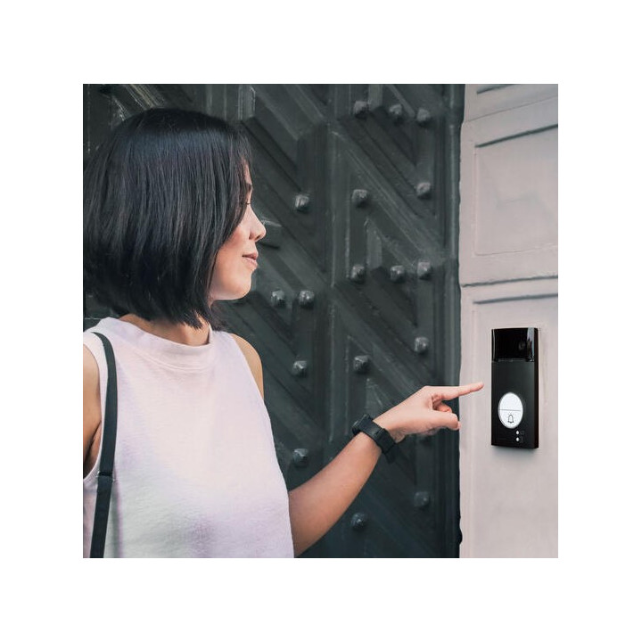 Bticino - Kit portier connecté Classe 300EOS avec Netatmo écran de 5 pouces - Réf : BT363916