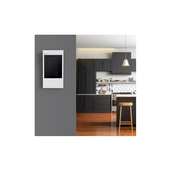 Bticino - Kit portier connecté Classe 300EOS avec Netatmo écran de 5 pouces - Réf : BT363916