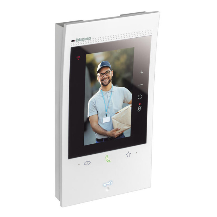 Bticino - Kit portier connecté Classe 300EOS avec Netatmo écran de 5 pouces - Réf : BT363916