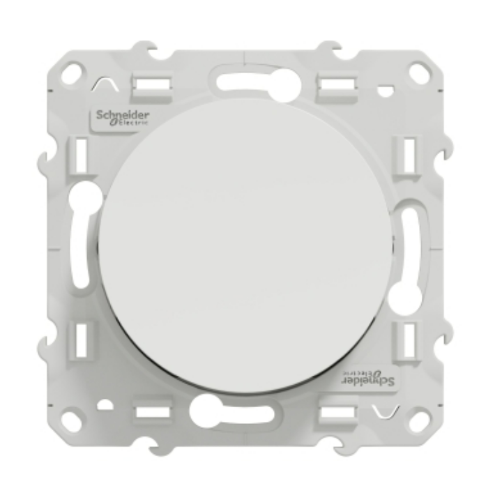 Schneider - Odace - Permutateur - 10A - Blanc - Réf : S520205