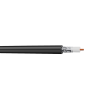 CAE Groupe - Câble coaxial noir extérieur - Classe B 17dB - Ruban et tresse Aluminium - Bobine de 100M - Réf : PG17PATCAPH1