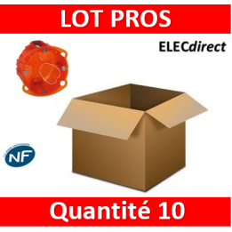 Legrand Batibox - Boîte multimatériaux 1 poste profondeur 50 mm - 080121x10