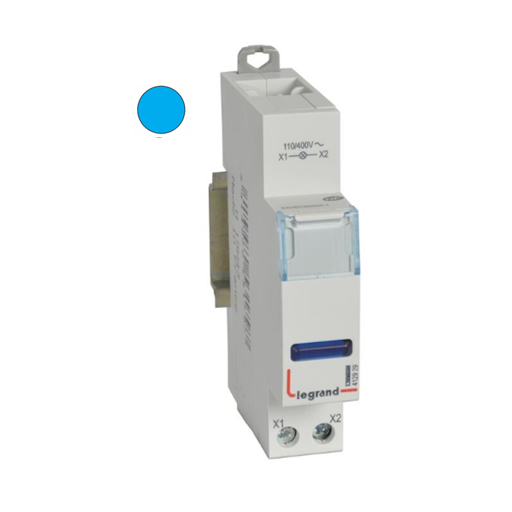 Legrand - Voyant Bleu 230V - LED - Réf : 412929