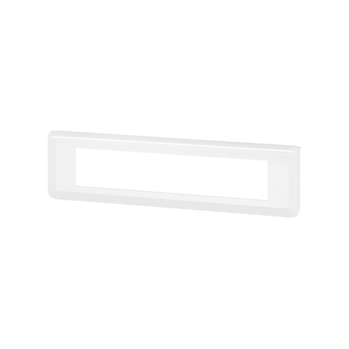 Legrand - Plaque de finition horizontale Mosaic pour 10 modules blanc Réf : 078810L