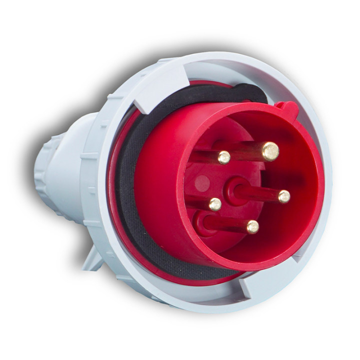 Digital - Fiche mâle 3P+N+T 16A - 380V - IP67 - 51822 (03603)