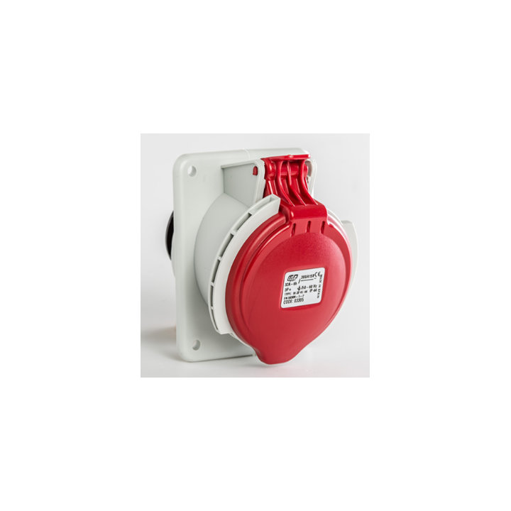Digital - Prise de Courant Européenne 3P+T 32A - 380V IP 44 - 51114 (03305)