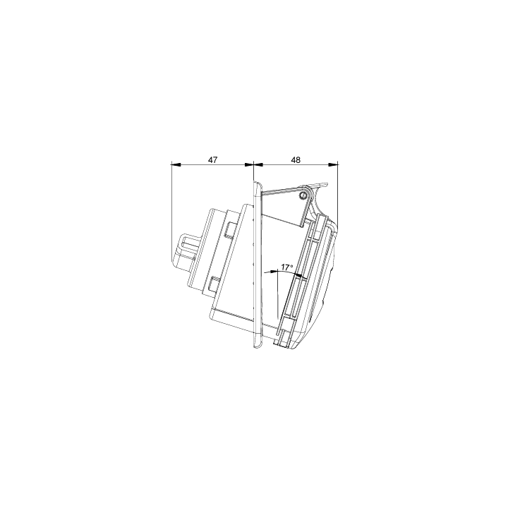 Digital - Prise de Courant Européenne 3P+T 32A - 380V IP 44 - 51114 (03305)