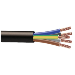 Câble Électrique H07RN-F 5G2.5² - G/N/M/B/VJ - Coupe au mètre - Réf : CABLERNF5G2.5