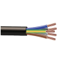 Câble Électrique H07RN-F 5G2.5² - G/N/M/B/VJ - Coupe au mètre - Réf : CABLERNF5G2.5