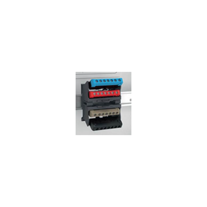 Schneider - Resi9 - Kit supports borniers pour coffrets Resi9 et Prisma ou tout rail Din - Réf : LGYT601R