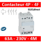 Legrand - Contacteur de puissance 4P bobine 230V - 63A - 4F - 3M - 412541
