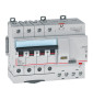 Legrand Disjoncteur différentiel DX³6000 10kA - 4P 400V - 63A - type AC 30mA 411192