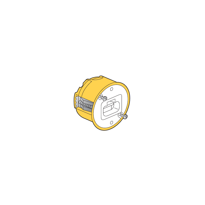 Legrand Batibox - Boîte luminaires pour applique - Prof. 40 - 089304