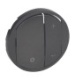 Legrand - Céliane - Enjoliveur variateur - graphite - Réf : 065283