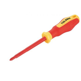Tolsen - Tournevis cruciforme PZ2x100mm  isolé 1000V - Réf : 38011