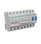 Hager - Inverseur de source manuel tétrapolaire 4P 63A - 3 positions 1/0/2 - 8 modules - Réf : SF463