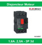 Schneider - Disjoncteur moteur 1,6A-2,5A - GV2ME07