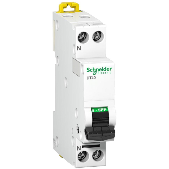 SCHNEIDER - Disjoncteur Ph/N 10A DT40 - 6KA - A9N21024