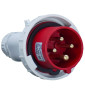 Digital - Fiche mâle 3P+T 16A - 380V - IP67 - 51812 (03602)