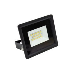 Spectrum - Projecteur LED noir étanche - Noctis Lux 3 - 230V, 10W - 975lm, 4000K -  IP65 - Réf : SLI029048NW