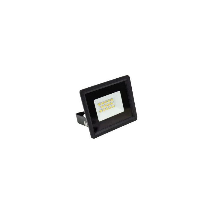Spectrum - Projecteur LED noir étanche - Noctis Lux 3 - 230V, 10W - 975lm, 4000K -  IP65 - Réf : SLI029048NW