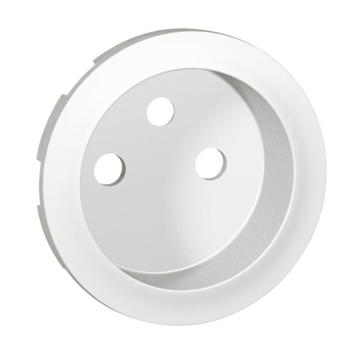 Legrand Céliane - Enjoliveur PC 2P+T blanc - 068112 (ancien modèle)