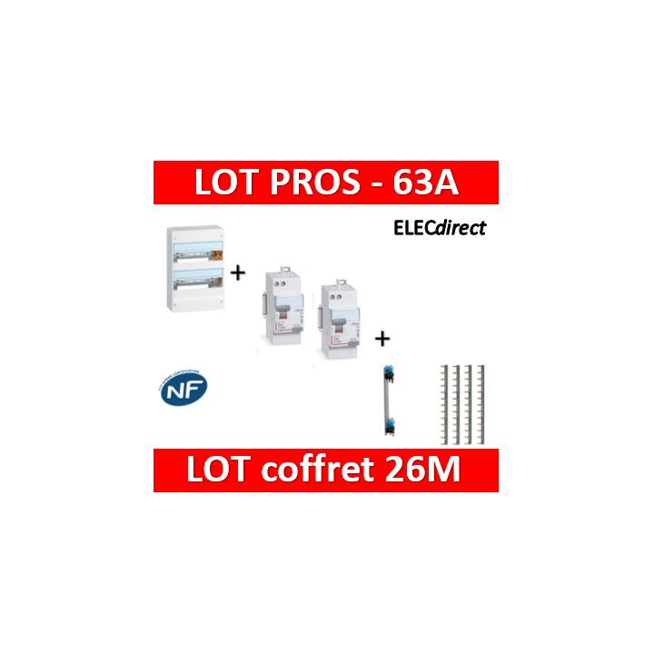 Legrand - Lot - tableau 26M DRIVIA 405000+411651+404926(X4)+401212+411650