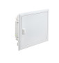 Digital electric - Coffret encastré vide - IP40 porte métal extra plate - 1 rangée - 14 mod - 07432