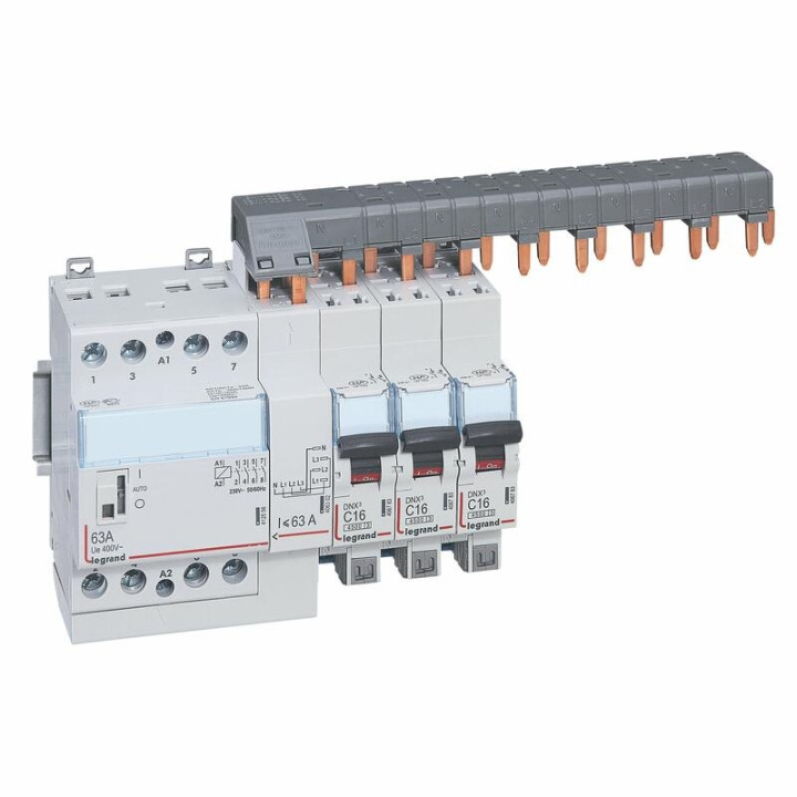 Legrand - Peigne HX3 optimisé tétrapolaire - 6 modules - Réf : 405200
