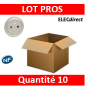 Legrand Céliane - Enjoliveur PC 2P+T Titane - affleurant - Surface - 068411x10