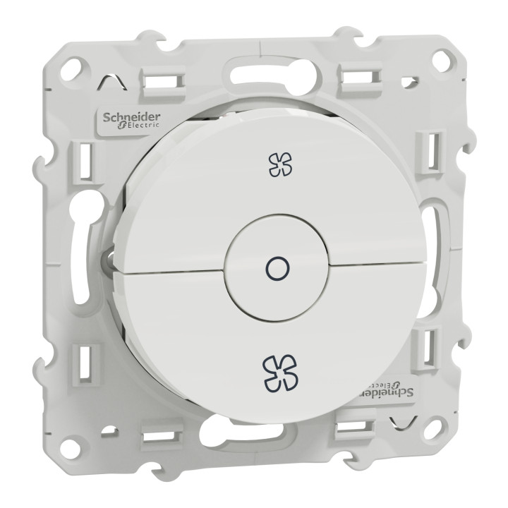 Schneider Odace - Interrupteur VMC avec position arrêt - S520243