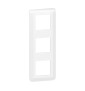 Legrand - Plaque de finition Mosaic verticale - 3x2 modules - blanc - Réf : 078823L