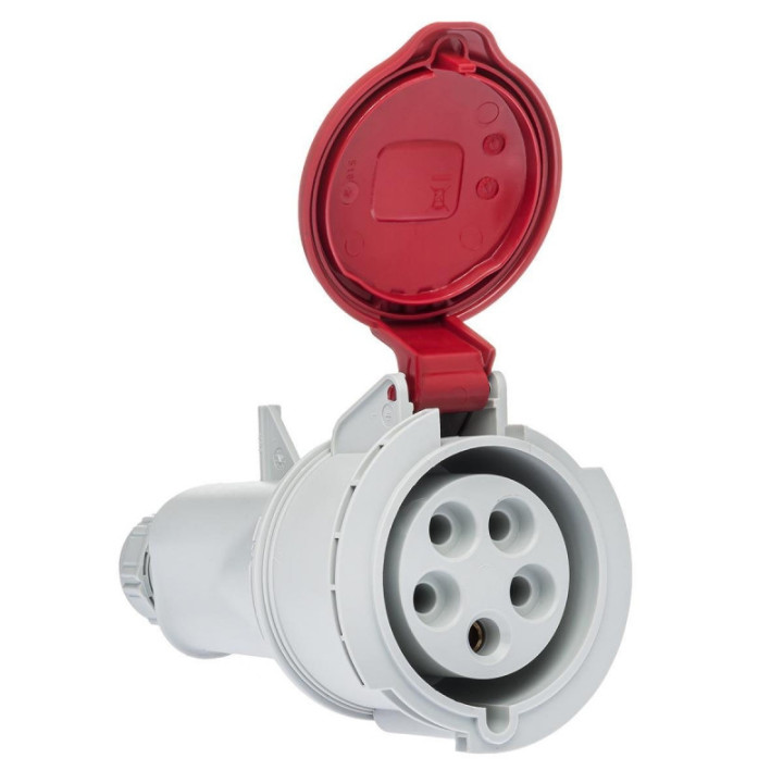Digital - Fiche femelle 3P+N+T 32A - 380V - IP44 - 51418 - (03206)