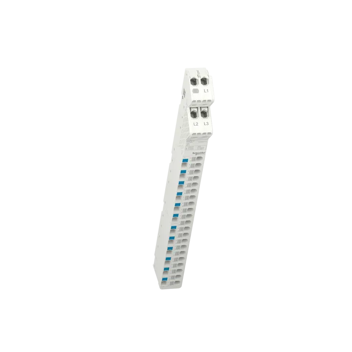 Schneider - Acti9 Vdis - Répartiteur vertical - 125A 250/440V - 33 points de connexion - Réf : A9XPK707