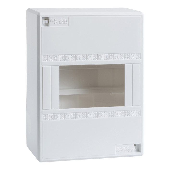Schneider - Mini Coffret Opale - 8 modules - Blanc - Réf :13398