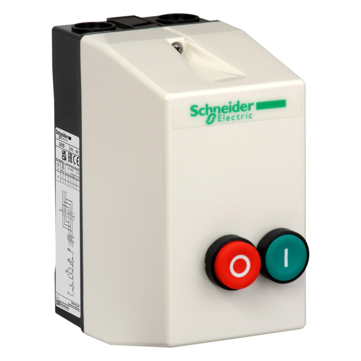 Schneider - TeSys LE1D - démarreur en coffret - 9A - bobine 230Vca - LE1D09P7