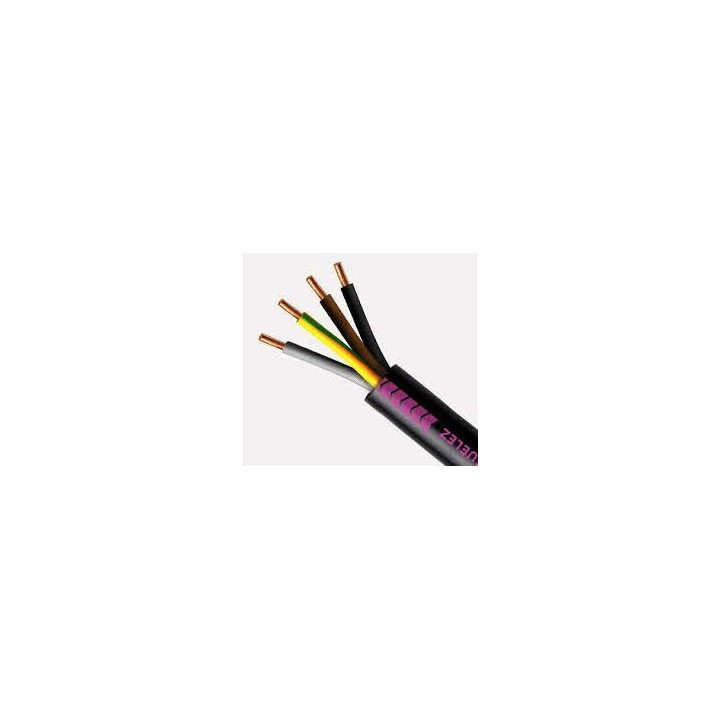 Câble rigide U-1000 R02V 4G1,5 - Couronne de 50 mètres - Réf : CABLER2V4G15C50