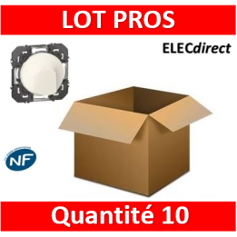 Legrand - Sortie de câble standard dooxie finition blanc - 600325x10