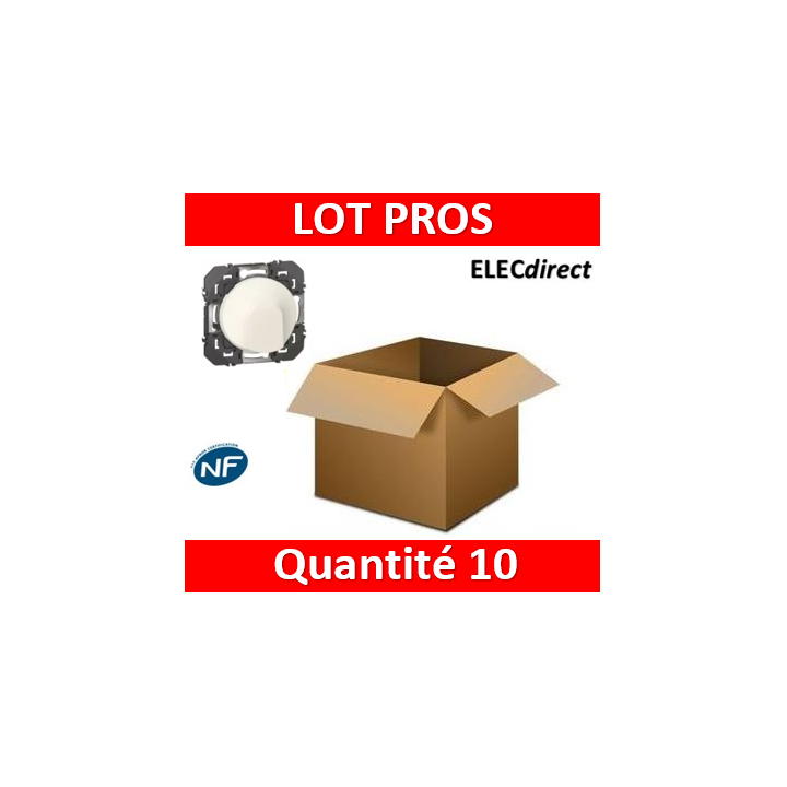 Legrand - Sortie de câble standard dooxie finition blanc - 600325x10