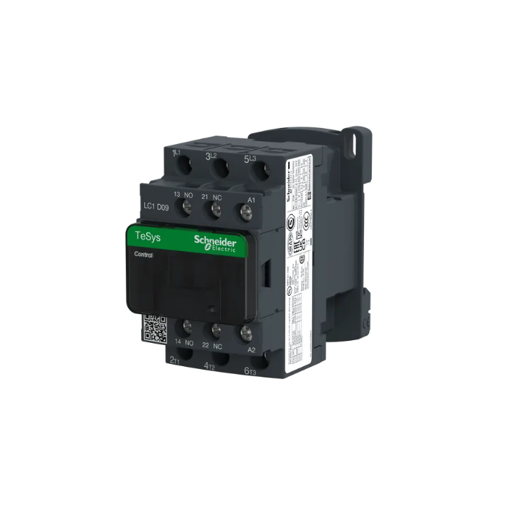 Schneider Tesys - Contacteur moteur - 9A - 1F+1O - 400V - LC1D09V7