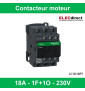 Schneider Tesys - Contacteur moteur - 18A - 1F+1O - 230V - LC1D18P7