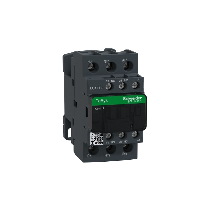 Schneider Tesys - Contacteur moteur - 32A - 1F+1O - 230V - LC1D32P7