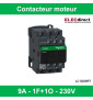 Schneider Tesys - Contacteur moteur - 9A - 1F+1O - 230V - LC1D09P7