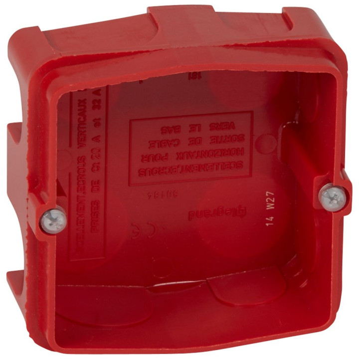 Legrand Batibox - Boîte à sceller pour prise 20 et 32A Prof. 40 - 080184